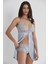 Saten Dantelli Gecelik - 632 2