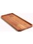 Doğal Ahşap Sunum Tabağı Servis Standı Natural Renk 38 x 18 cm. 1
