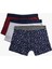 Erkek Pamuklu Basic 3'lü Boxer Seti 1