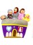 Peluş Aile El Parmak Kuklası Eğlenceli Eğitici Oyuncak Parmak Kukla Eldiven 2