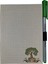 Çınar Kareli Kalemli Not Defteri Bloknot Memopad 1