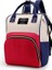Büyük Kapasiteli Çok Fonksiyonlu Su Geçirmez Sırt Çantası - Kırmızı/bej/mavi (Yurt Dışından) 1