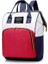 Büyük Kapasiteli Çok Fonksiyonlu Su Geçirmez Sırt Çantası - Kırmızı/beyaz/mavi (Yurt Dışından) 1