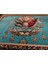 Osmanlı Devlet Arması Halı Kilim Tablo 95X75CM Turkuaz - Iran Tebriz Halı Tablo 4