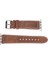 Apple Watch Uyumlu Deri Kordon 42-44-45MM Nm1-As2 Taba 4
