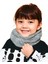 Stole Çocuk Peluş Boyunluk Atkı Kaşkol Rüzgar Geçirmez Polar Boyunluk Şalı 3