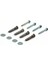 Klima Dübel 12 mm Tuğla Dübeli (Vida-Dübel-Pul) (10-Adet) 1