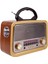 Nostajı Radyo Sarjlı Fenerli Kahverengi YS-3199BT 9955 1