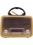Nostajı Radyo Sarjlı Fenerli Kahverengi YS-3199BT 9955 3
