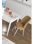 Concept Han Serisi 70 x 114 Cm, Açılabilir Mdf Mutfak Masa Takımı, Beyaz Masa ve 4 Sandalye 4