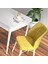 Concept Nef Serisi 70 x 114 Cm, Açılabilir Mdf Mutfak Masa Takımı, Beyaz Masa ve 4 Sandalye 4