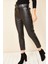 Havuç Model Deri Pantolon 1