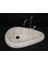 Ham Traverten Çakıl Lavabo 3