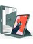 Apple iPad 8. Nesil 10.2 Kılıf Şeffaf Dönebilen Kalem Bölmeli A2270 A2428 A2429 A2430 - Koyu Yeşil 2