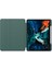 Apple iPad 9. Nesil 10.2" Kılıf Şeffaf Dönebilen Kalem Bölmeli A2602 A2603 A2604 A2605 - Koyu Yeşil 4