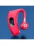 Bluetooth Kulaklık Kablosuz Kulaklıklar Kulaklık Spor Kulaklıklar Eller Serbest Tek Kırmızı (Yurt Dışından) 4