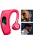 Bluetooth Kulaklık Kablosuz Kulaklıklar Kulaklık Spor Kulaklıklar Eller Serbest Tek Kırmızı (Yurt Dışından) 5