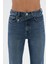 Cross Jeans Orta Mavi Slim Straight Paçası Yırtmaçlı Çapraz Kemerli Jean Pantolon C 4556-007 5