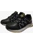 Unisex Siyah-Kırmızı Su Geçirmez Ortopedik Outdoor Spor Ayakkabı 3