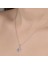 Swarovski Taşlı Yusufçuk 925 Ayar Gümüş Kolye 1