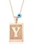 Y Harf 925 Ayar Gümüş Kolye 1