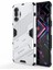EX Beauty Xiaomi Redmi K40 Için Tasarımlı Pc + Tpu Düşmeye Dayanıklı Telefon Kılıfı - Beyaz (Yurt Dışından) 1