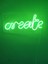 Create Neon Şekiller Işaret Neon LED Dekoratif Duvar Aydınlatması Neon Duvar Yazısı 3