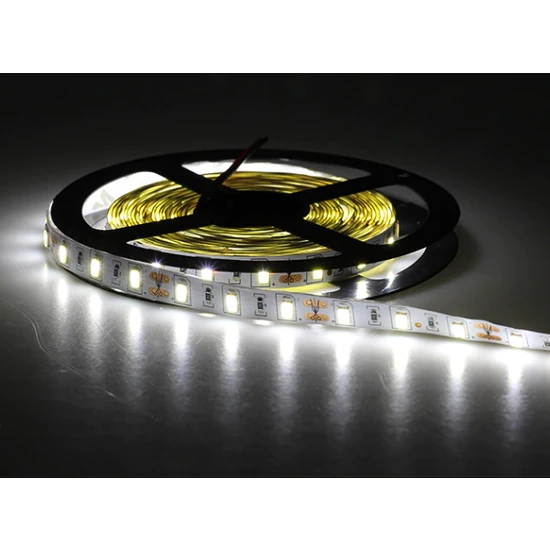 Pelsan Iç Mekan 3 Çipli Şerit LED Beyaz Işık 5 M