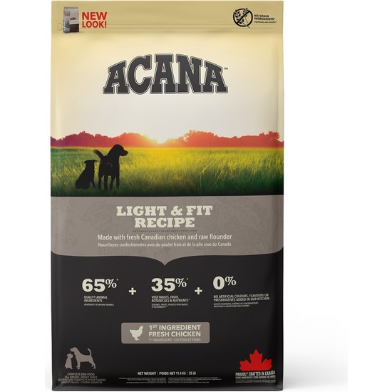 Acana Heritage Light Fit Köpek Maması 11,4Kg