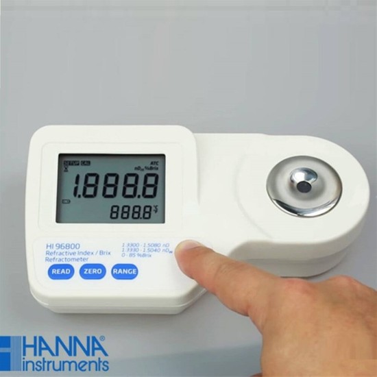 Hanna HI96800 Refraktif Indeks ve Brix Ölçer Refraktometre Fiyatı