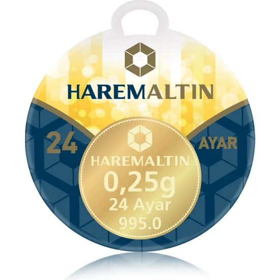 Harem Altın 0.25 gr 24 Ayar Gram Külçe Altın