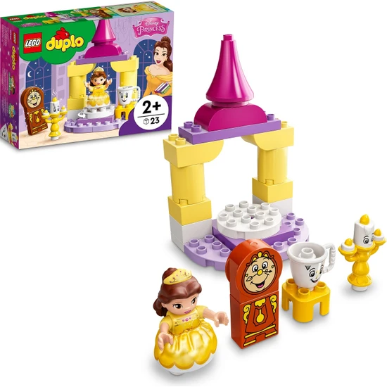 LEGO® DUPLO® # Disney Princess# Belle'in Balo Salonu 10960 Yapım Oyuncağı (23 Parça)
