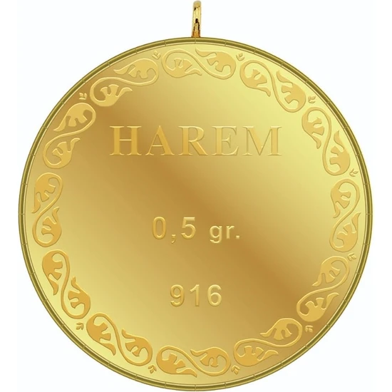 Harem Altın 0.5 gr 22 Ayar Gram Külçe Altın