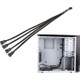 Alfais 4987 4 Pin Fan Çoklayıcı Y Pwm Çoklayıcı Splitter Kablosu 4 Port