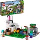 LEGO Minecraft® Tavşan Çiftliği 21181 # Macera Oyunlarını Seven Çocuklar İçin Tavşan Evi İçeren Yaratıcı Oyuncak Yapım Seti (340 Parça)