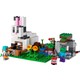 LEGO Minecraft® Tavşan Çiftliği 21181 # Macera Oyunlarını Seven Çocuklar İçin Tavşan Evi İçeren Yaratıcı Oyuncak Yapım Seti (340 Parça)