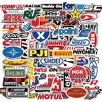 Sticker Master 100PCS Graffiti Jdm Racing Car Modification Motorcycle Bicycle Sticker 100 Parça Oto Motor Pc Etiket