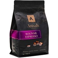 Anisah Bolivar Espresso Çekirdek Kahve Koyu Kavrulmuş 1000 gr