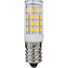 E14 SMD LED AMPUL ŞEFFAF MISIR 5W 3000K Gün Işığı ERD-217