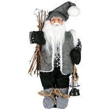 Çırpan Ev Noel Baba Gri Ormancı 40CM