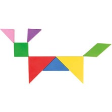 Pilsan Manyetik Tangram 03569 Çocuk Puzzle