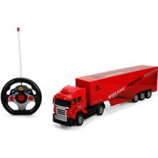 Suncon 1:32 Uzaktan Kumandalı Işıklı Tır 50 Cm. - Kırmızı