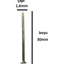 Tel Çivi Başlı 10X30 (100 Adet)