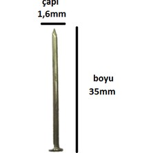 Tel Çivi Başlı 11X35 (100 Adet)