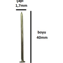 Tel Çivi Başlı 12X40 (100 Adet)