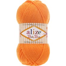 Alize Baby Best El Örgü Ipi Renk KODU:336-TURUNCU