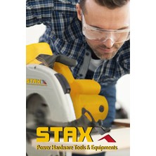 Stax Germany Technology 3700 Watt Fast Profesyonel Bakır Sargı Lazerli Açılı Kesim 185MM Daire Testere