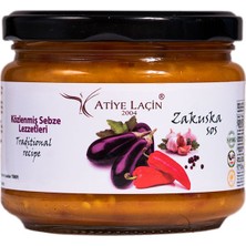 Atiye Laçin Zakuska 250 g ( %100 Doğal ,Katkı Maddesi , Renklendirici ve Koruyucu İçermez. )