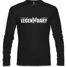 Lordd  T-Shirt   How I Met Your Mother - Legendary Siyah Erkek Sweatshirt