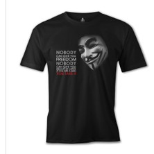 Lordd  T-Shirt   Vandetta - Freedom Siyah Erkek Tshirt